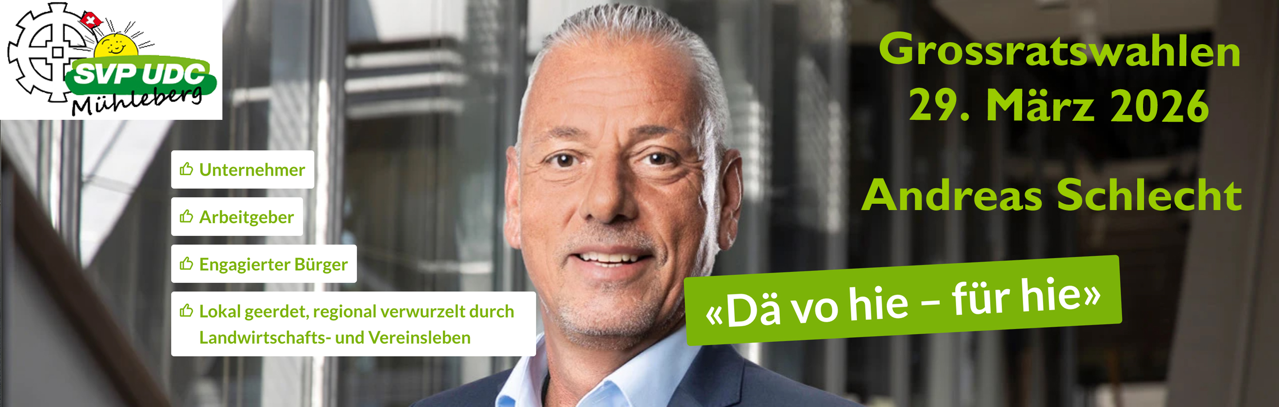 Andreas Schlecht Grossratswahlen 2026